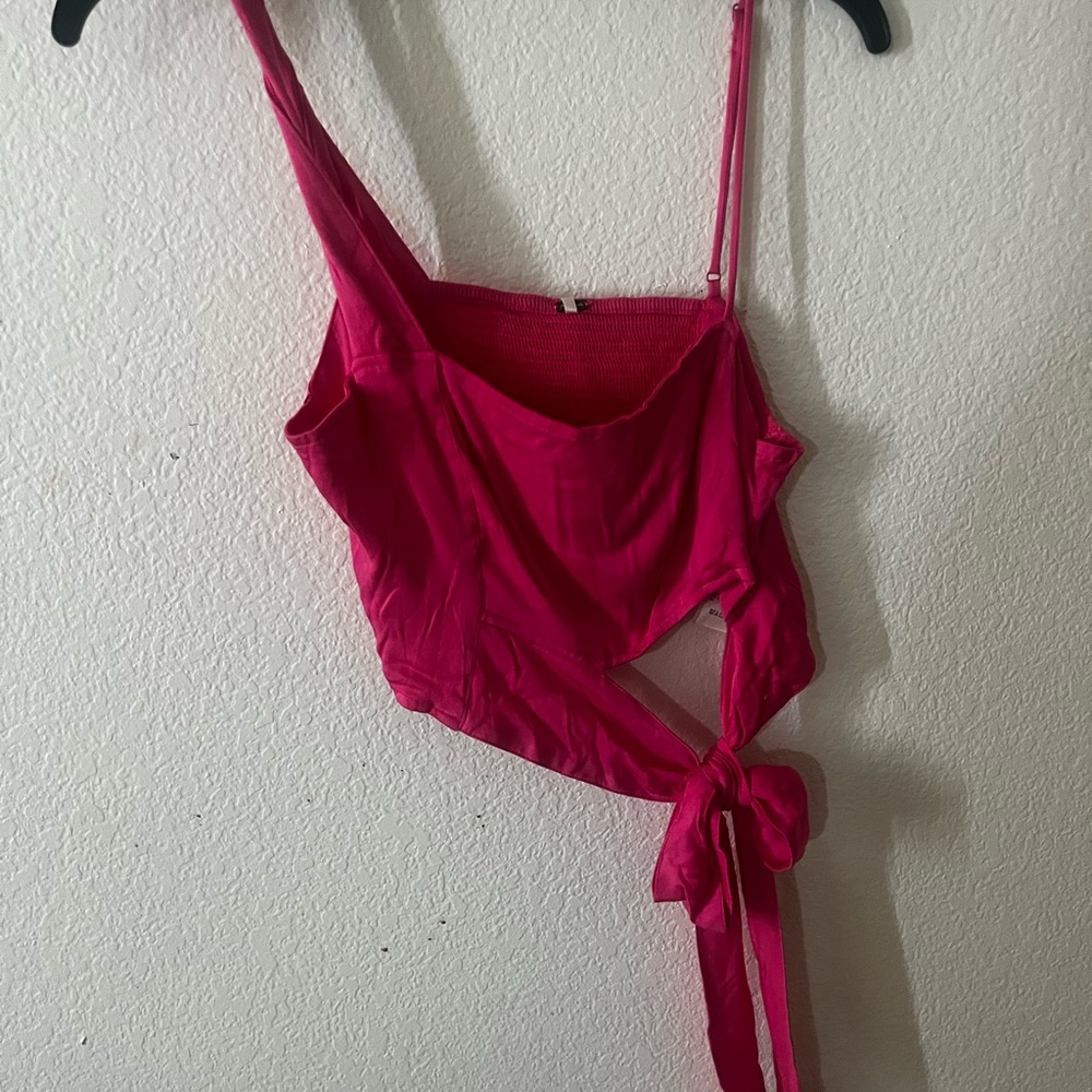 Free people pink top